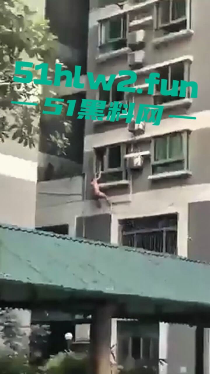 坠楼位置示意